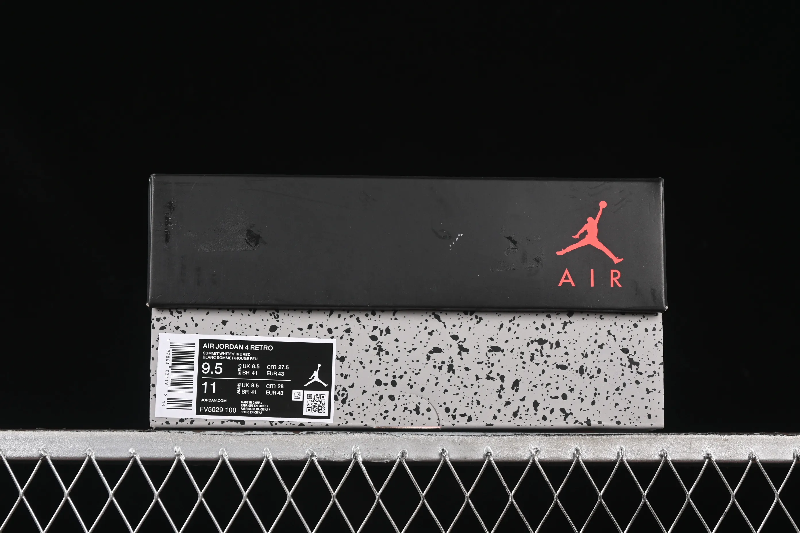 All categories Air Jordan Jordan series basketball shoes Air Jordan 4 OG version Air Jordan 4 Retro "White Cement" AJ4 Joe 4 new white cement FV5029-100
